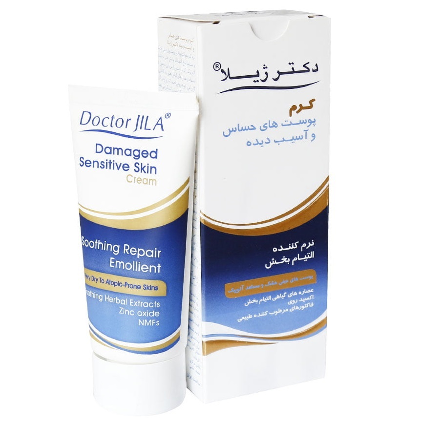 دکتر ژیلا کرم پوست های حساس و آسیب دیده و خشک و مستعد آتوپیک 50 گرم