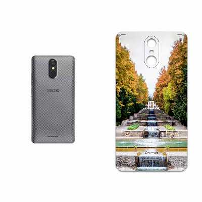 برچسب پوششی ماهوت مدل SHAHZADEH-Garden مناسب برای گوشی موبایل تکنو WX3F LTE