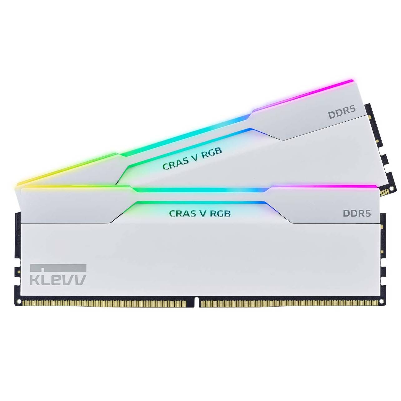 خرید رم Klevv Cras V 32GB (2x16) DDR5 6000MHz White با بهترین قیمت