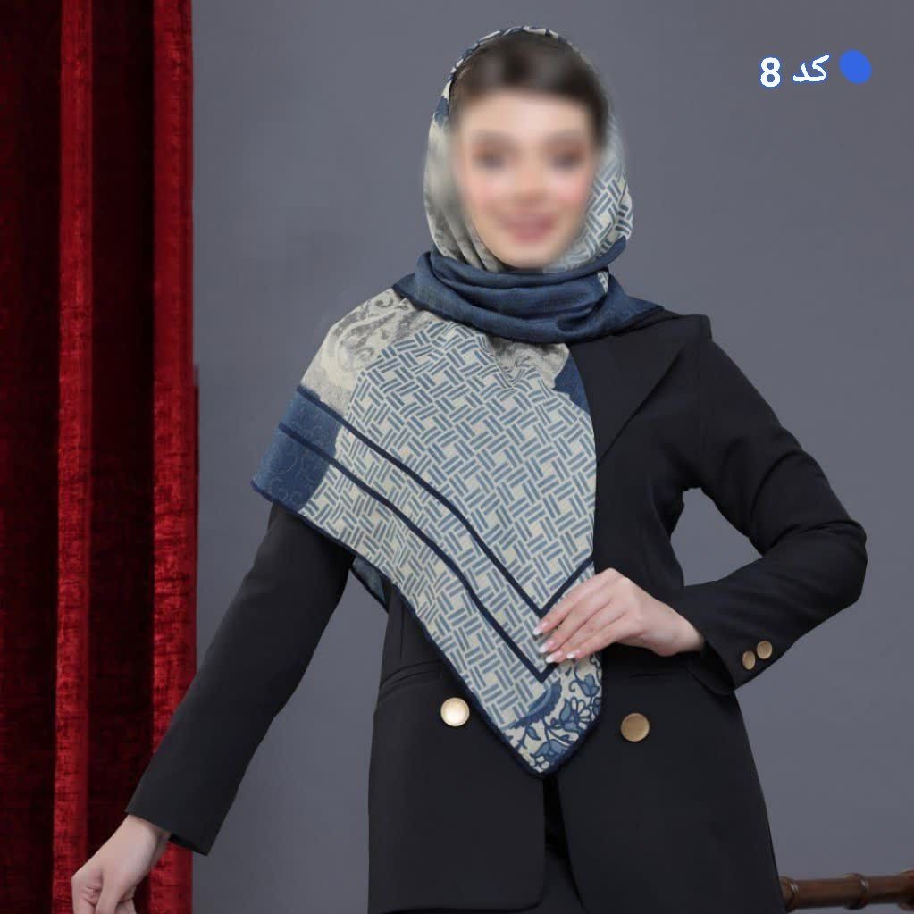 روسری نخی بهاره دست دوز  خنک  قواره 115 