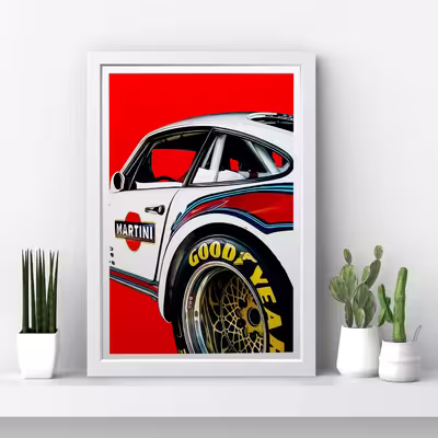تابلو مدل Sport Car کد m2483-w