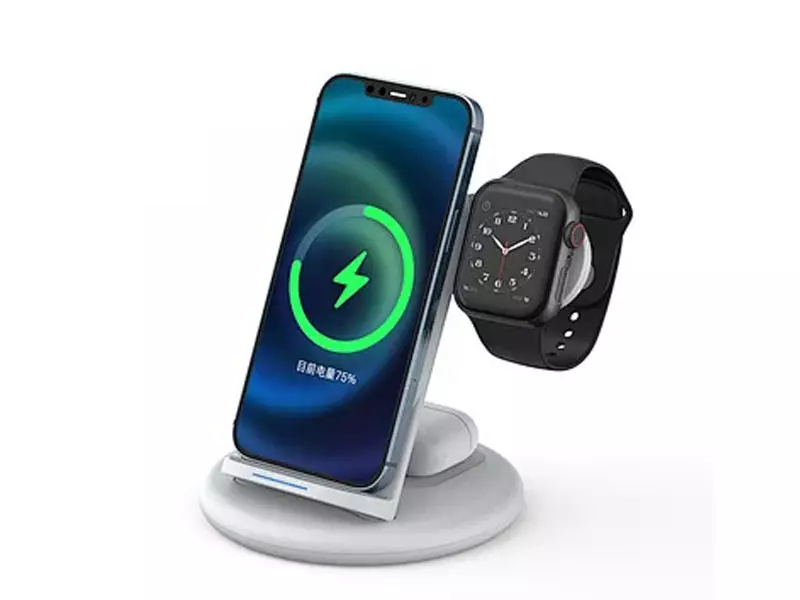 شارژر وایرلس مگنتی سه کاره ویوو مدل Power Air 3in1 Wireless Charger PA3IN1