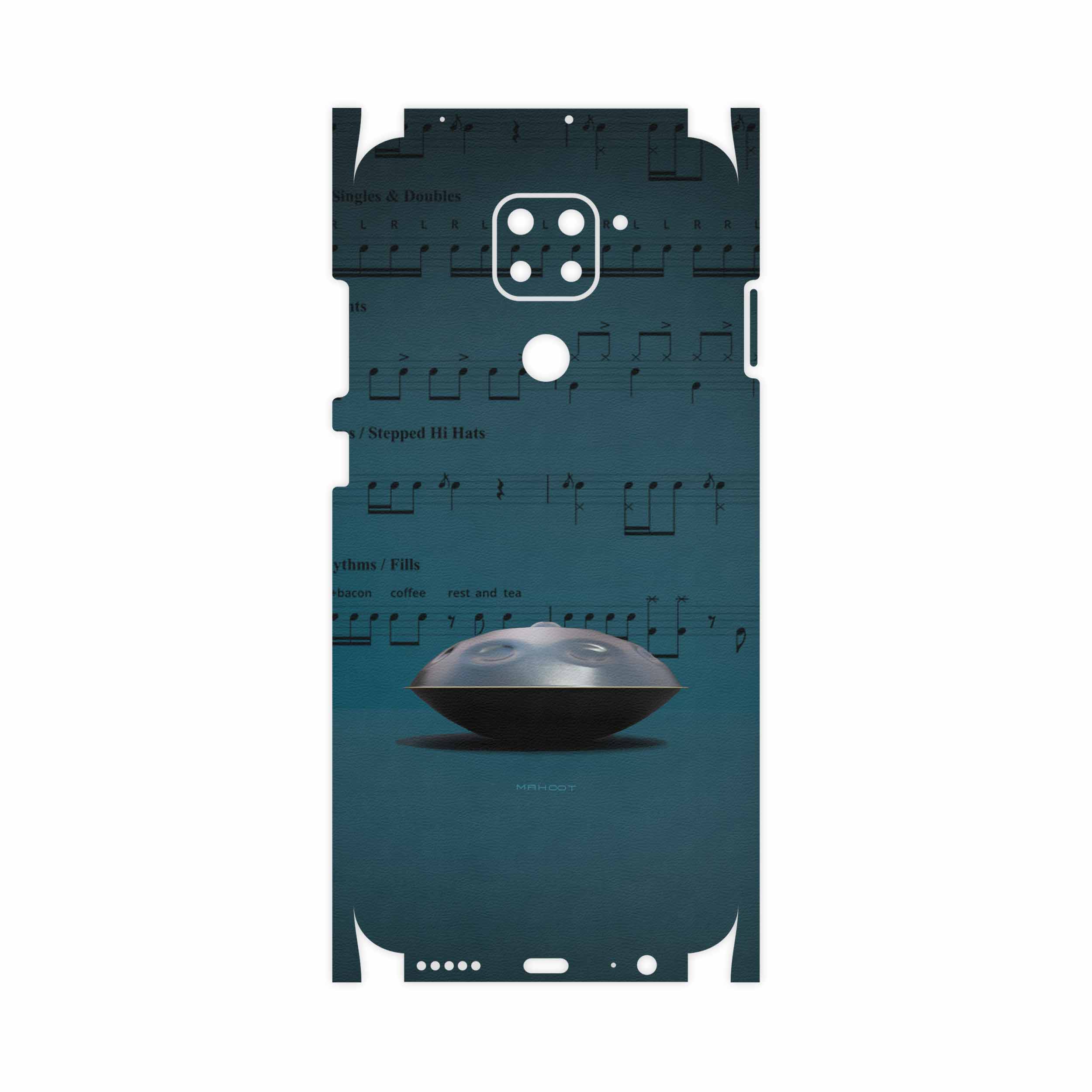 برچسب پوششی ماهوت مدل Hang Instrument-FullSkin مناسب برای گوشی موبایل شیائومی Redmi Note 9