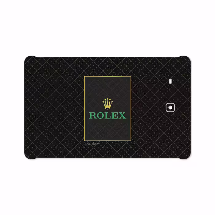 برچسب پوششی ماهوت مدل Rolex-Logo مناسب برای تبلت سامسونگ Galaxy Tab E 9.6 2015 T561