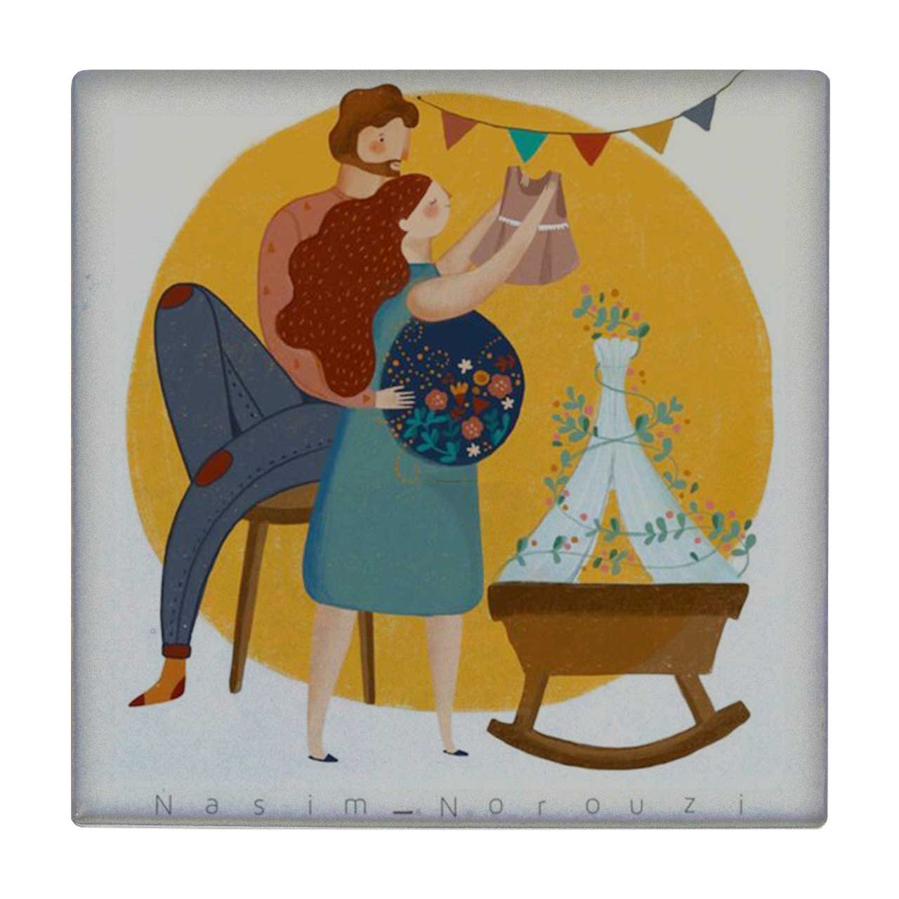 کاشی کارنیلا مدل لوحی کد klh1251