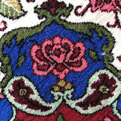 فرش دستبافت یک و نیم متری کد m202 