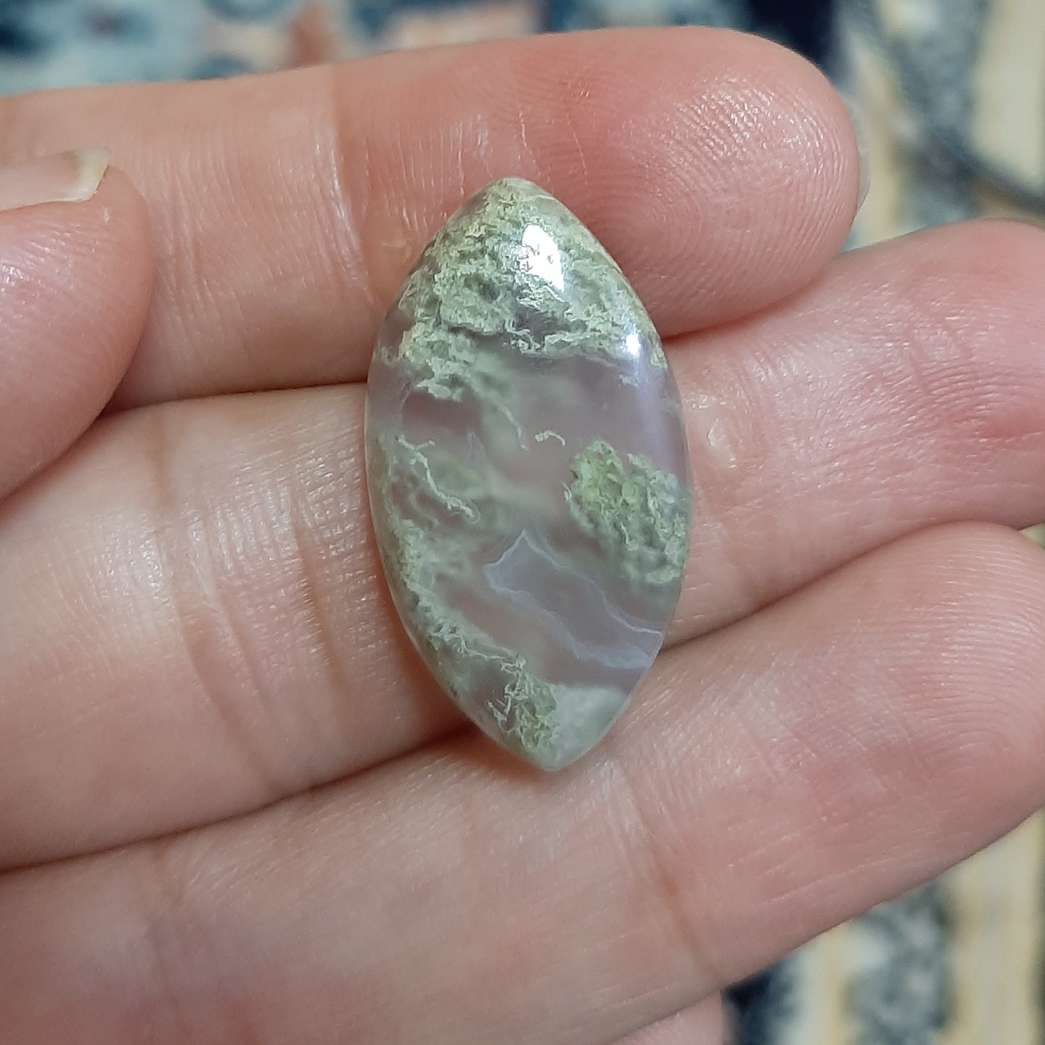 سنگ عقیق شجر  سبز