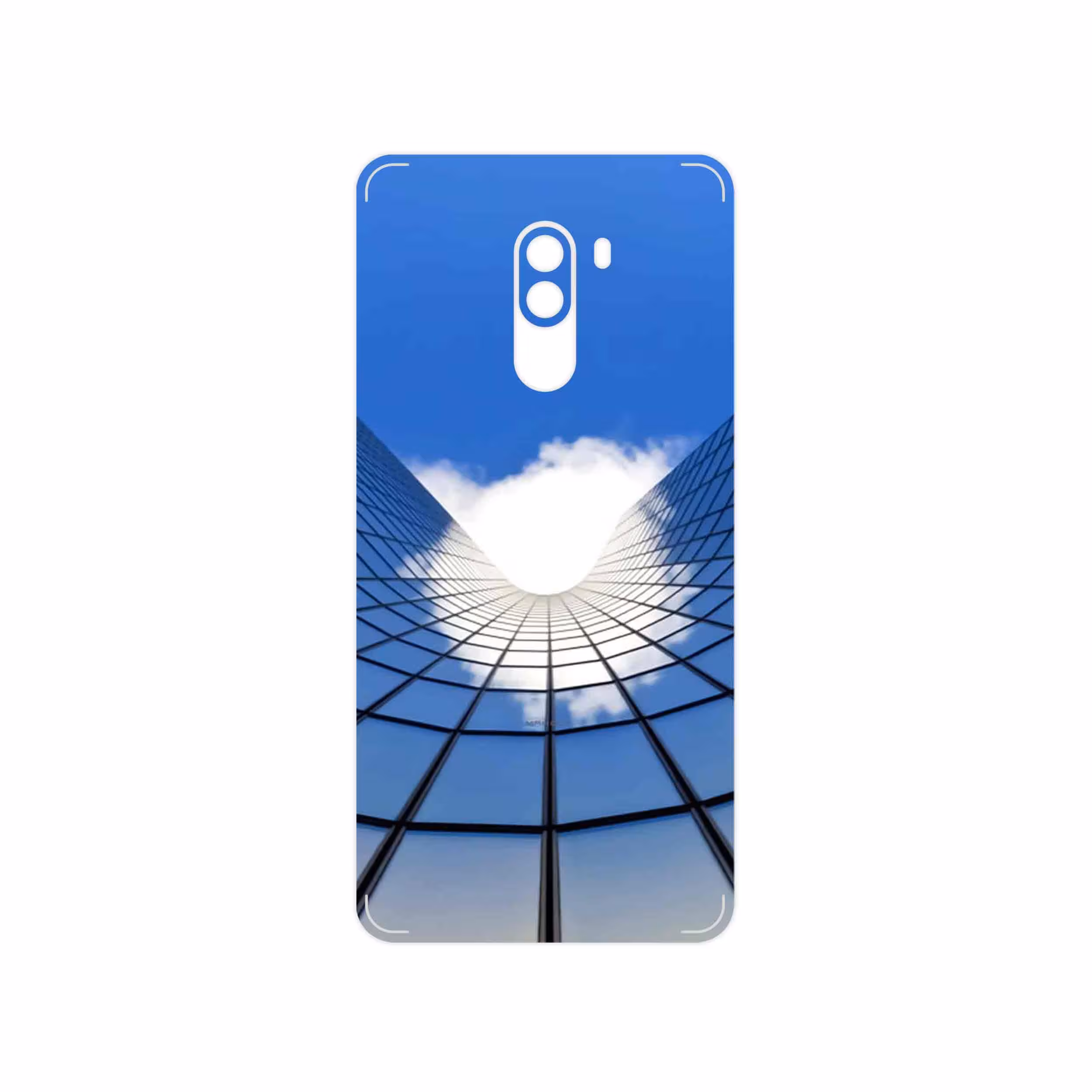 برچسب پوششی ماهوت مدل Glass skyscraper مناسب برای گوشی موبایل شیائومی POCOPHONE F1