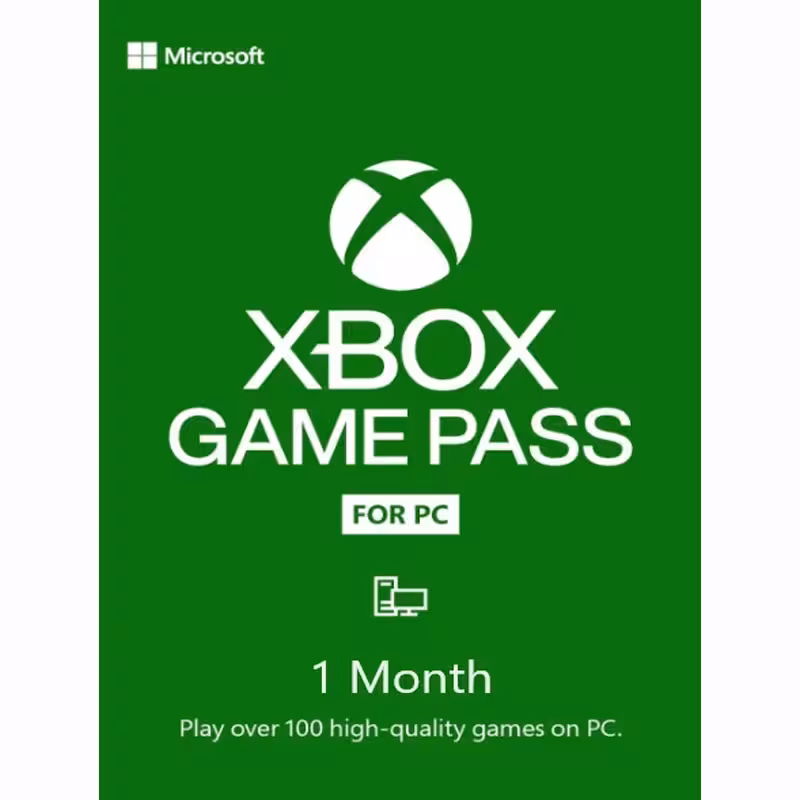 اشتراک گیم پس کامپیوتر 1 ماهه | Game Pass PC