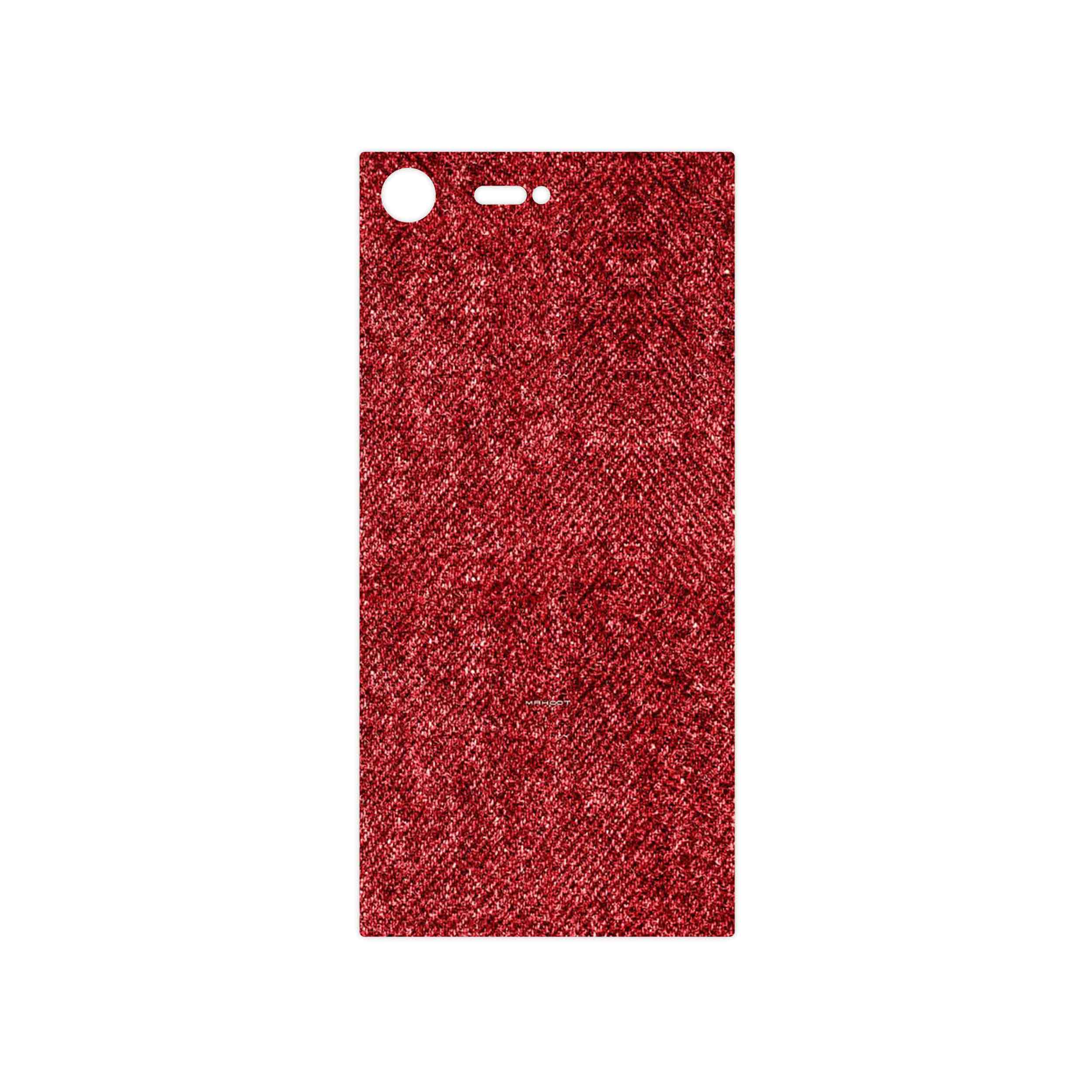 برچسب پوششی ماهوت مدل Fabric Texture 4 مناسب برای گوشی موبایل سونی Xperia XZ Premium