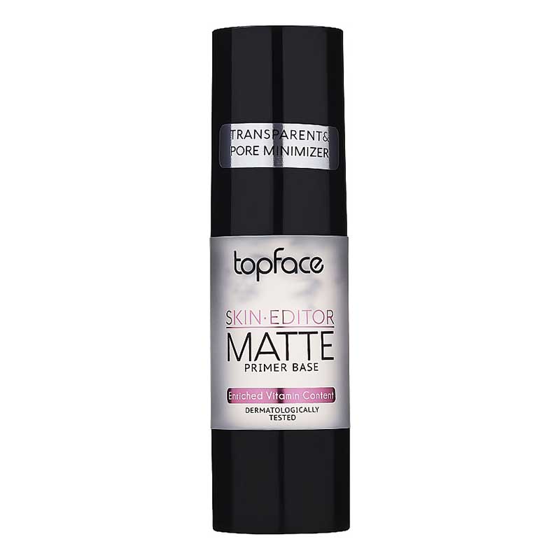 پرایمر شماره 002 اکسین ادیتور مات تاپ فیس{کوچک کننده منافذ} skin editor matte | حجم 31ml
