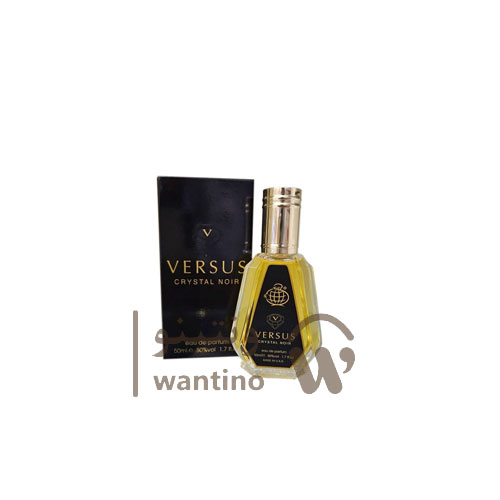 عطر ادکلن زنانه ورساچه کریستال نویر فراگرنس ورد ورسوس کریستال نویر (Fragrance World Versace Crystal Noir) 50 میل