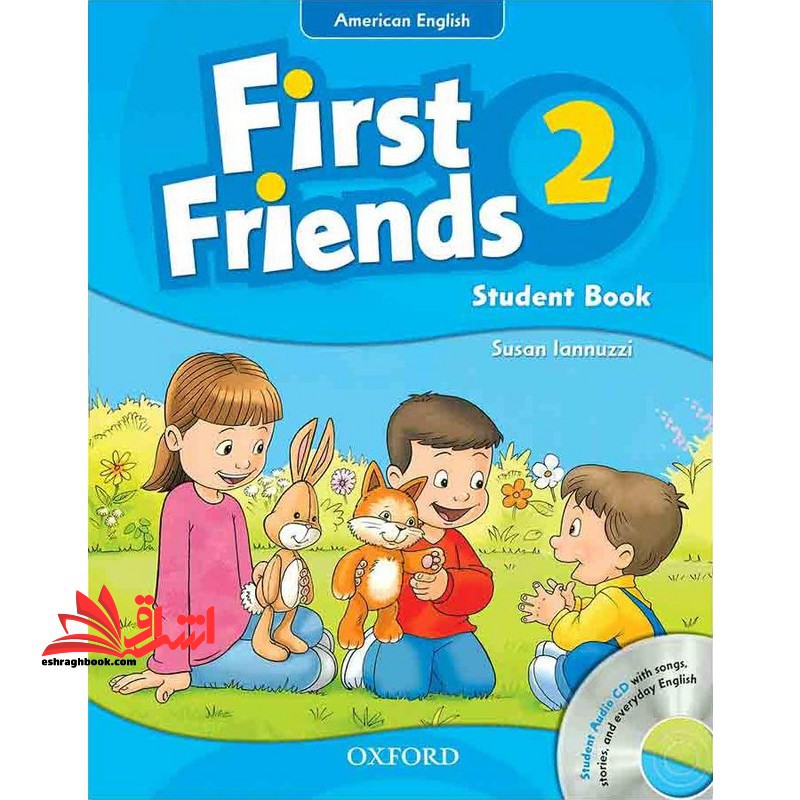 آبی رنگ American English First Friends 2 آبی رنگ - فروشگاه کتاب اشراق