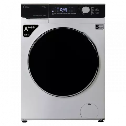 قیمت ماشین لباسشویی اتومات 10.5 کیلوگرم جی پلاس GWM-M104T