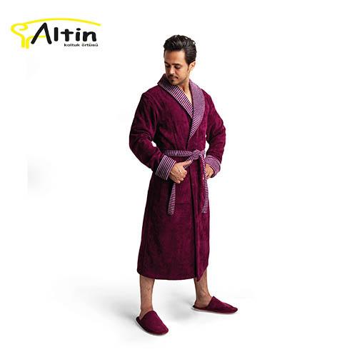 حوله تنپوش پودایران طرح کلاسیک زرشکی سایز 145