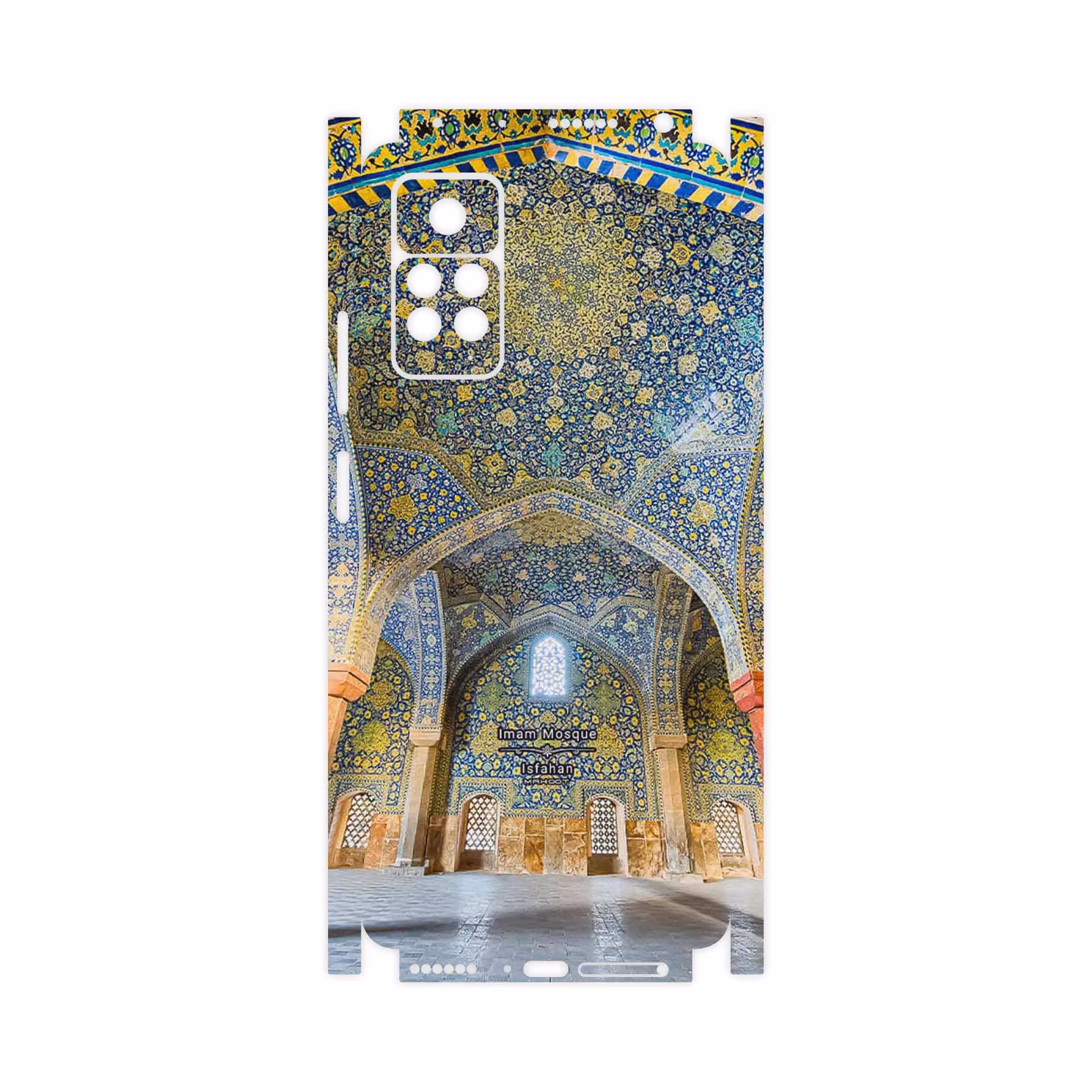 برچسب پوششی ماهوت مدل Imam Mosque in Isfahan-FullSkin مناسب برای گوشی موبایل شیائومی Redmi Note 11 Pro 5G
