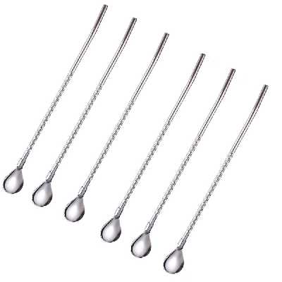 قاشق  شربت خوری کد HONG Li بسته 6 عددی