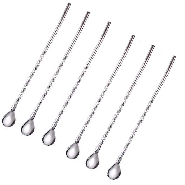 قاشق  شربت خوری کد HONG Li بسته 6 عددی