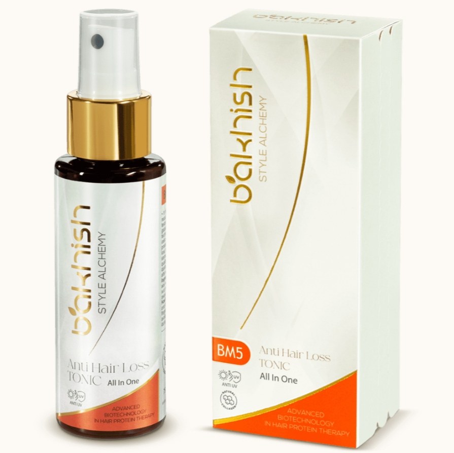 تونیک رفع ریزش و رویش مجدد مو باخیش( Anti UV) 75میل 