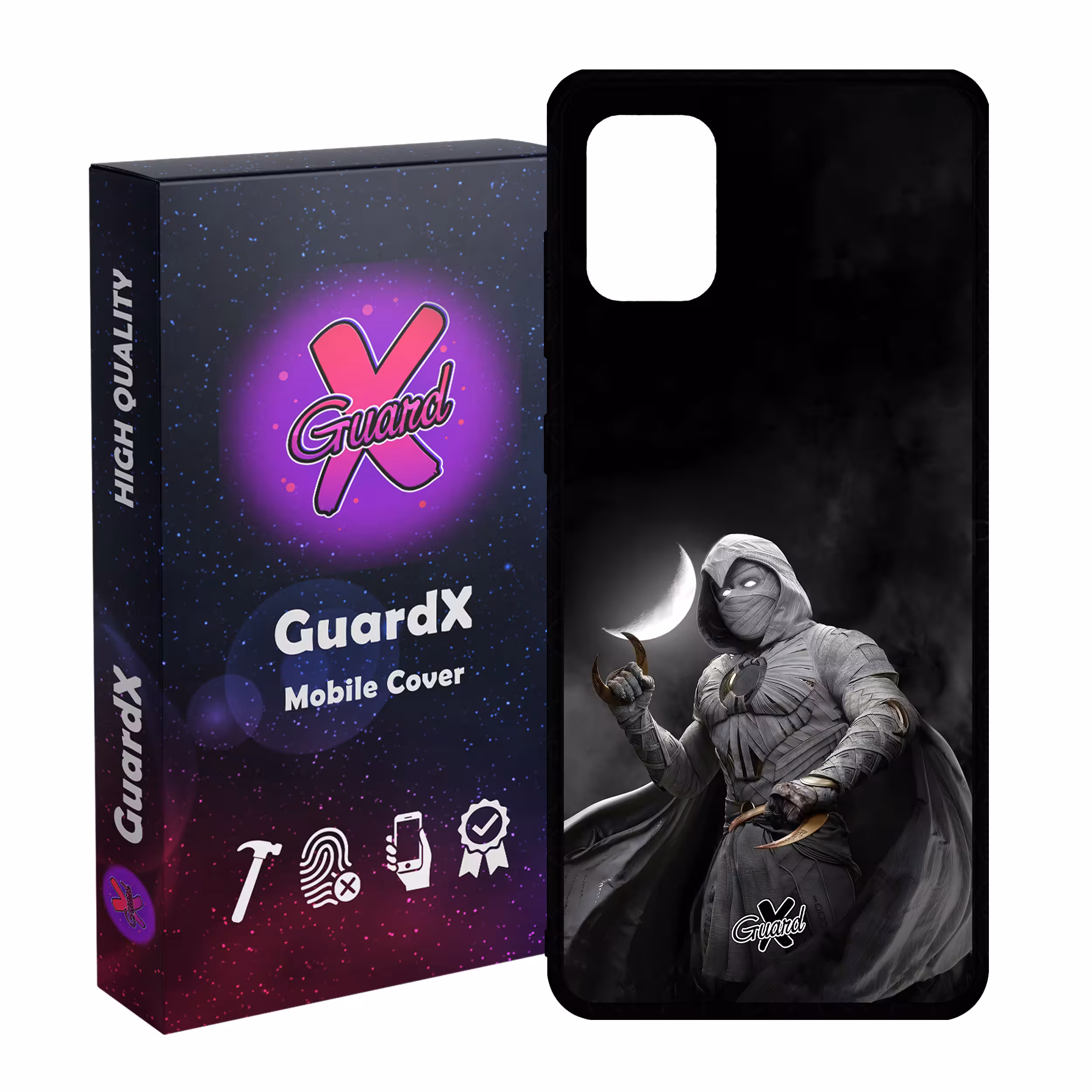 کاور گارد ایکس طرح Moon Knight مدل Glass10482 مناسب برای گوشی موبایل سامسونگ Galaxy A71 4G