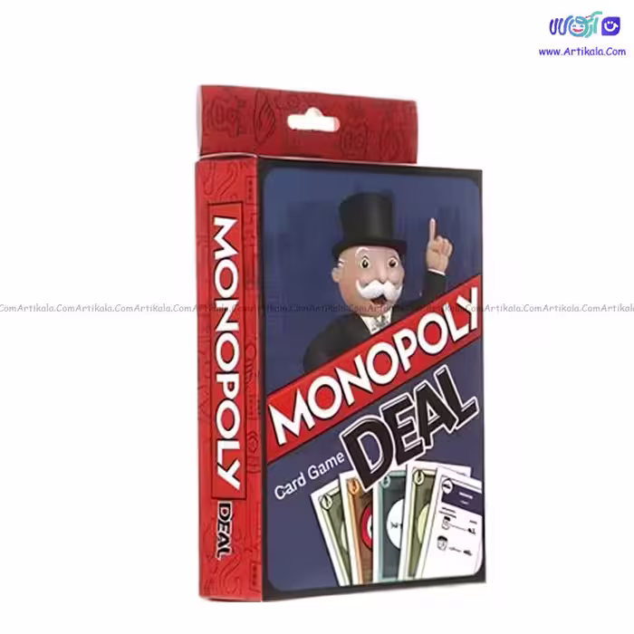 بازی فکری مونوپولی کارتی monopoly deal مایا گیمز