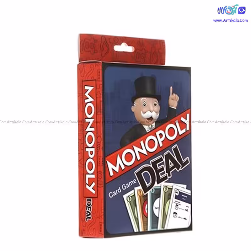 بازی فکری مونوپولی کارتی monopoly deal مایا گیمز