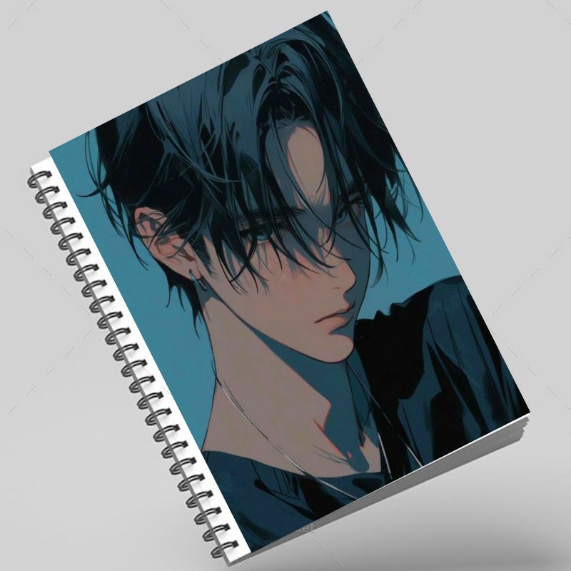 دفتر سیمی طرح blue boy 01
