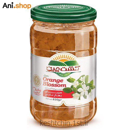 مربای کشت چین بهارنارنج شیشه ای 830 گرمی کد44