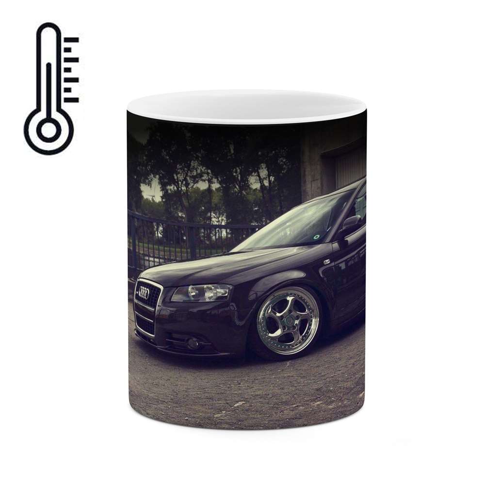 ماگ حرارتی طرح ماشین Audi A3 مدل mgph15170