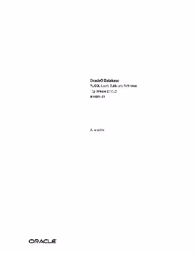 خرید و دانلود نسخه کامل کتاب Oracle Database PL/SQL User's Guide and Reference 10g (10.2)