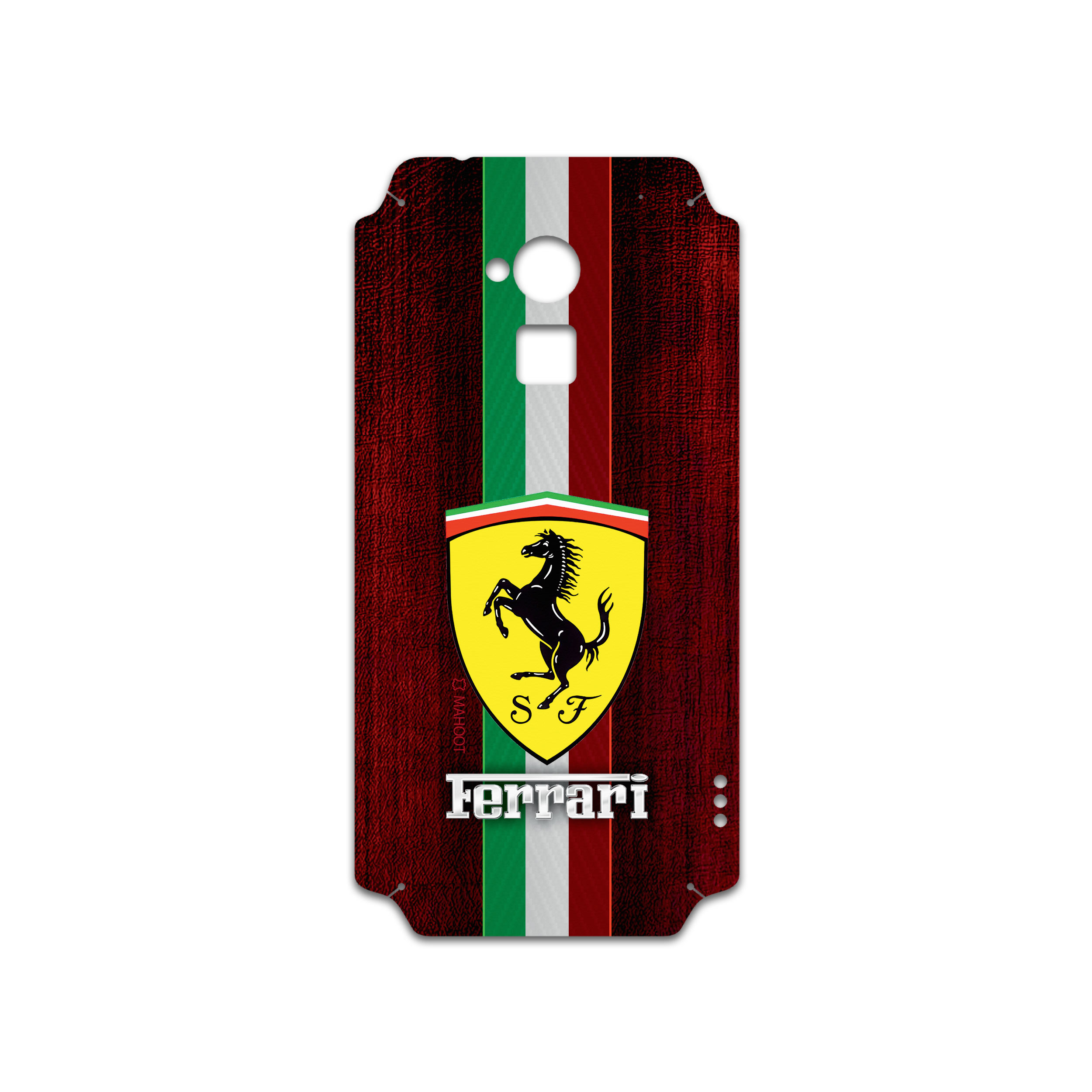 برچسب پوششی ماهوت مدل Ferrari مناسب برای گوشی موبایل اچ تی سی One Max