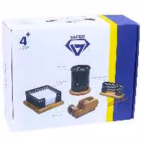 قیمت و خرید ست اداری چوب و فلز 4 تیکه  VZ-207 وافر VAFER