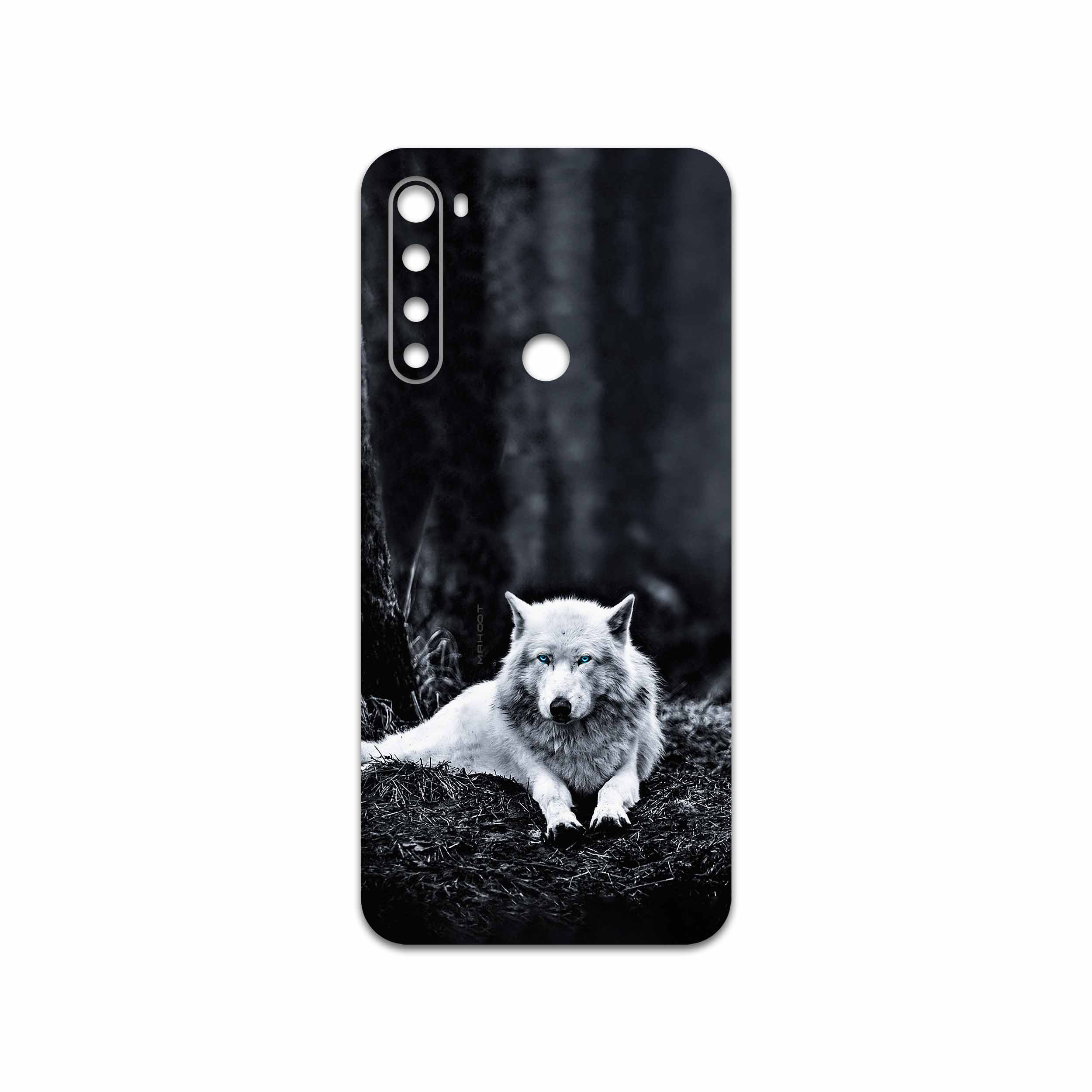 برچسب پوششی ماهوت مدل Dire Wolf مناسب برای گوشی موبایل شیائومی Redmi Note 8