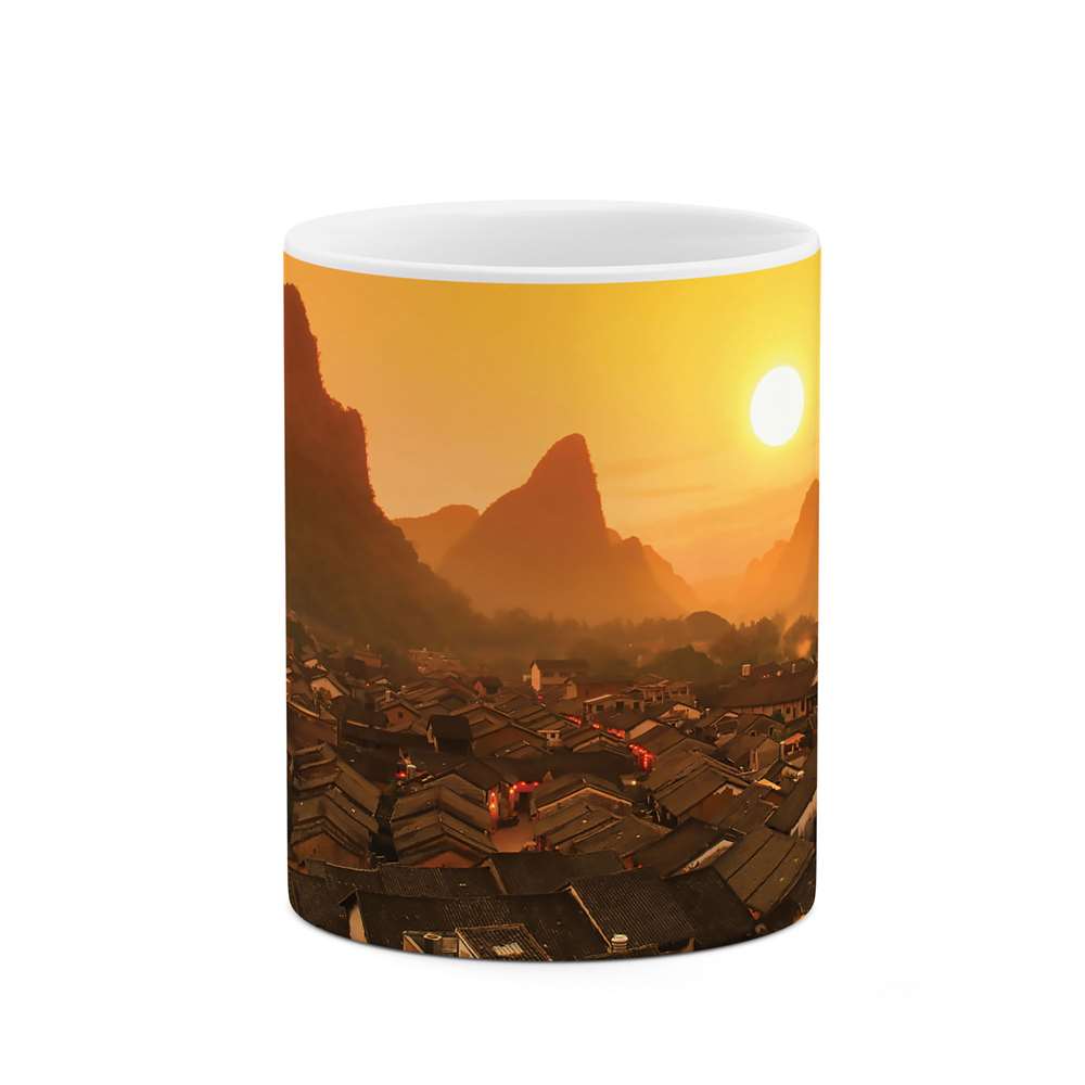 ماگ طرح غروب مدل mgs06994