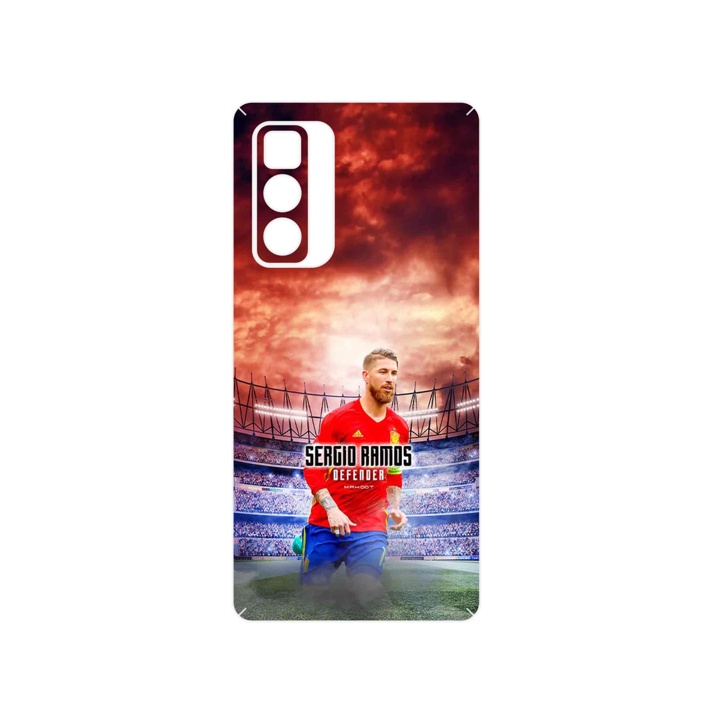 برچسب پوششی ماهوت مدل Sergio Ramos مناسب برای گوشی موبایل موتورولا Edge 20 Pro