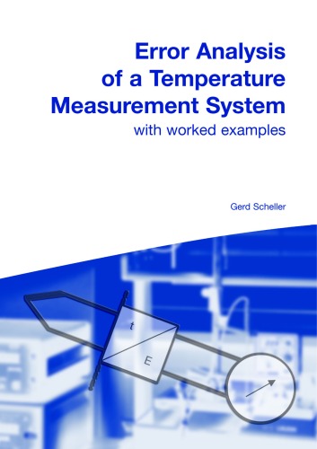 خرید و دانلود نسخه کامل کتاب Error Analysis of a Temperature Measurement System with worked examples