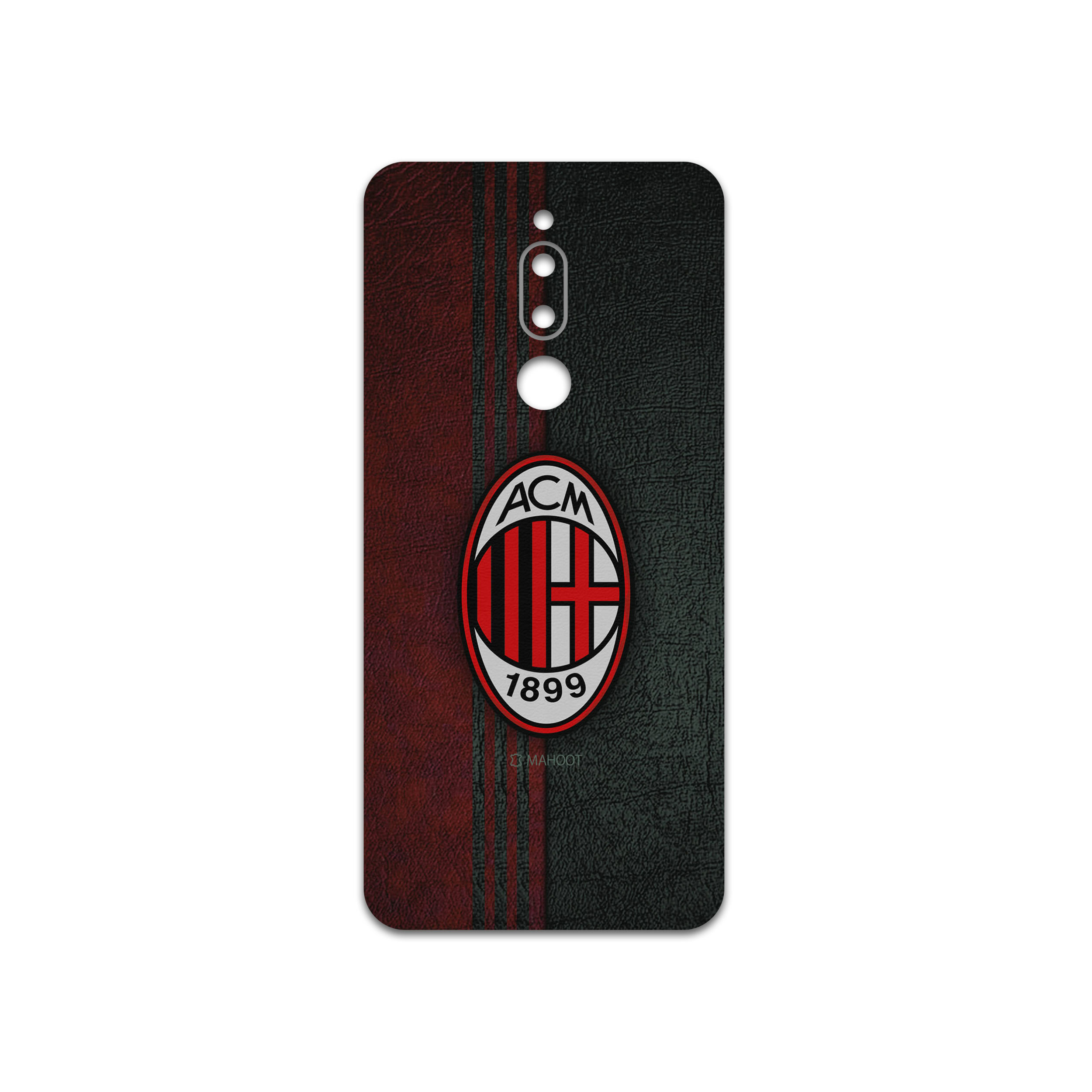 برچسب پوششی ماهوت مدل AC-Milan-FC مناسب برای گوشی موبایل میزو M6T