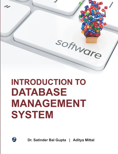 خرید و دانلود نسخه کامل کتاب Introduction to Database Management System, 2nd Edition