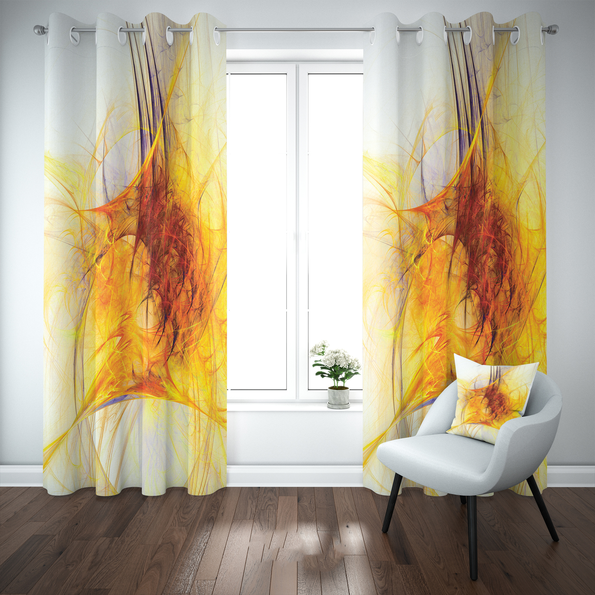 پرده مدل b2064 سایز 140×280 سانتی متر