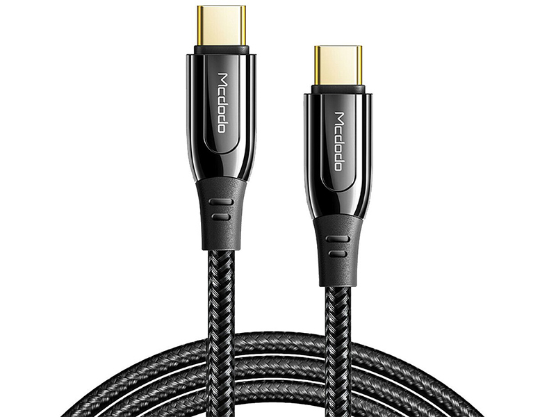 کابل سوپر شارژ دو سر تایپ سی مک دودو مدل CA-8120 به طول 1.2 متر