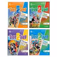 کتاب Teen 2 Teen اثر Joan Saslow And Allen Ascher انتشارات اشتیاق نور 4 جلدی