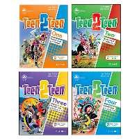 کتاب Teen 2 Teen اثر Joan Saslow And Allen Ascher انتشارات اشتیاق نور 4 جلدی