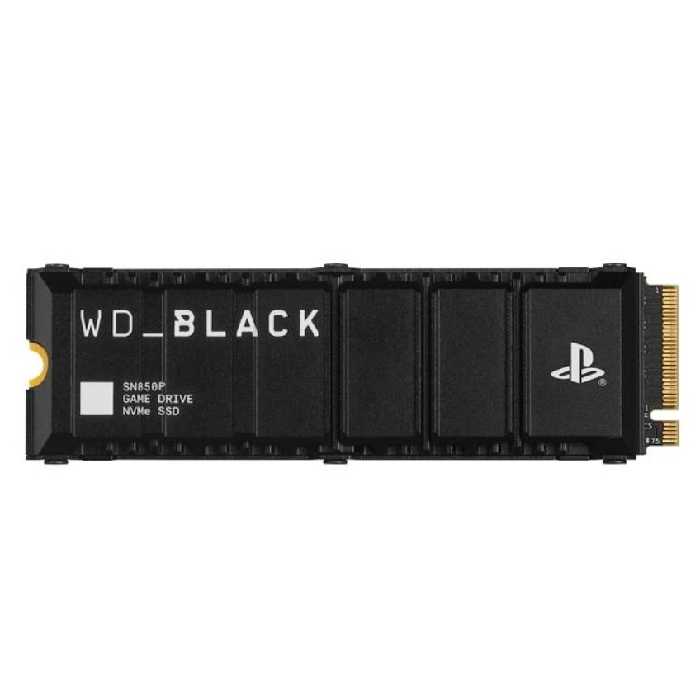 حافظه جانبی ssd رسمی مخصوص PS5  ظرفیت 4 ترابایت مدل  WD Black sn850p  4TB SSD NVMe M.2 SSD  officially licenced for ps5