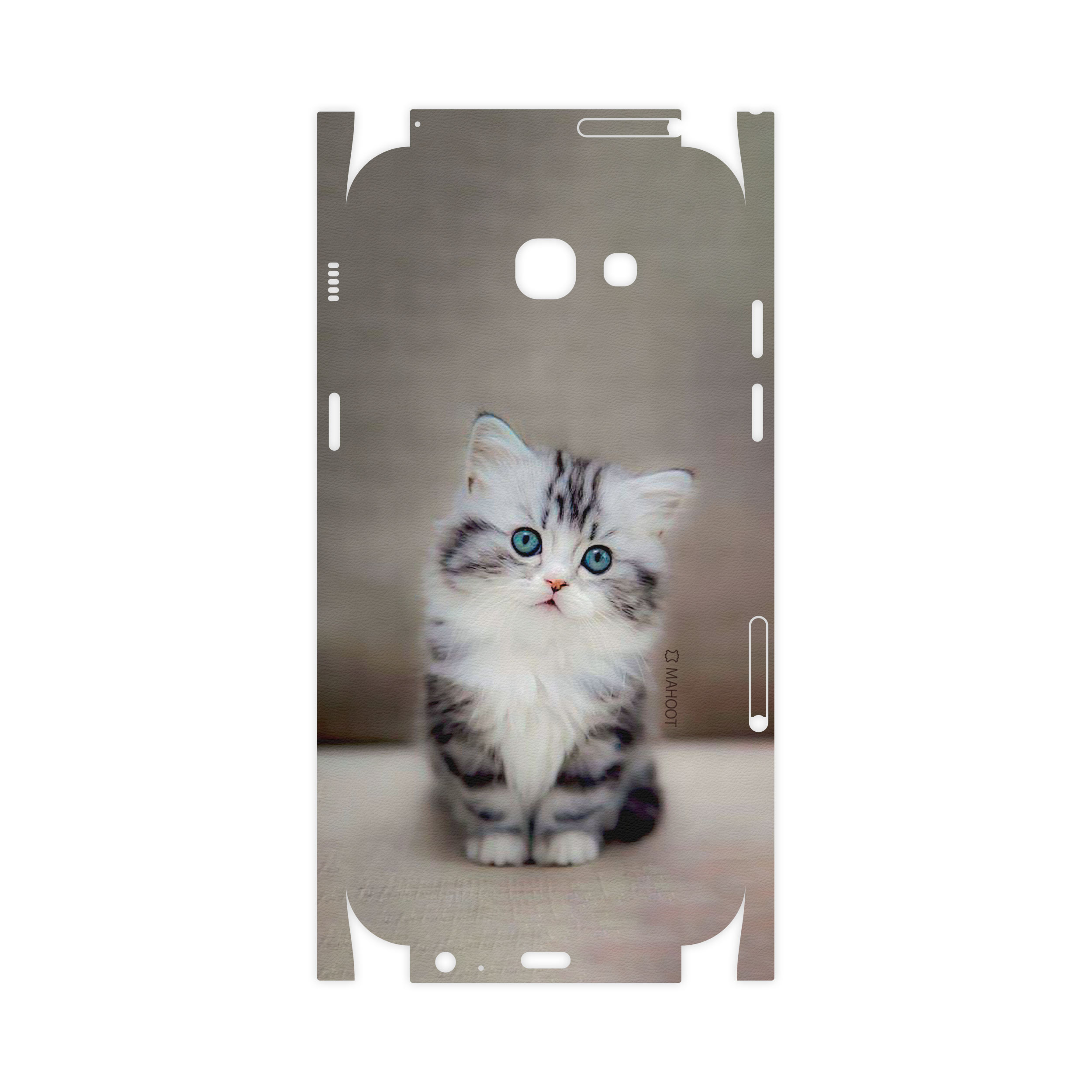 برچسب پوششی ماهوت مدل Cat-2-FullSkin مناسب برای گوشی موبایل سامسونگ Galaxy A5 2017