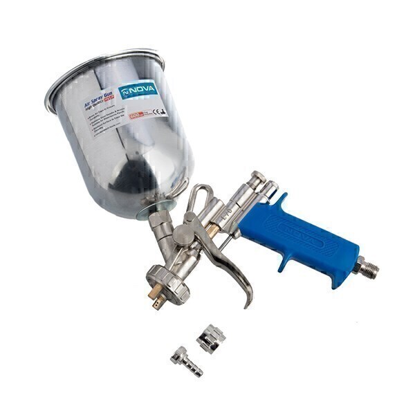 پیستوله رنگ مدل E70 بانازل 1.8میلی متری نووا