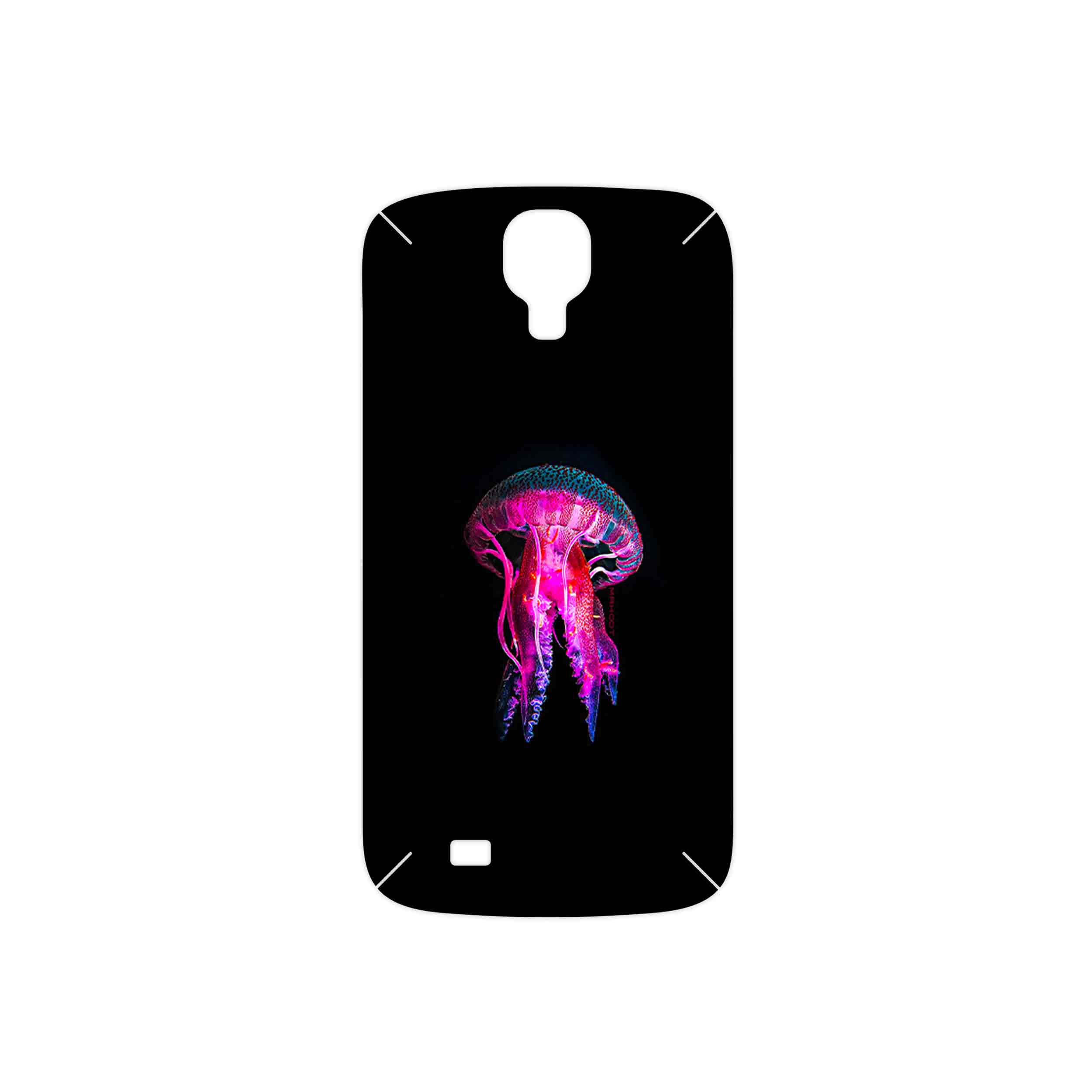 برچسب پوششی ماهوت مدل jellyfish مناسب برای گوشی موبایل سامسونگ Galaxy S4