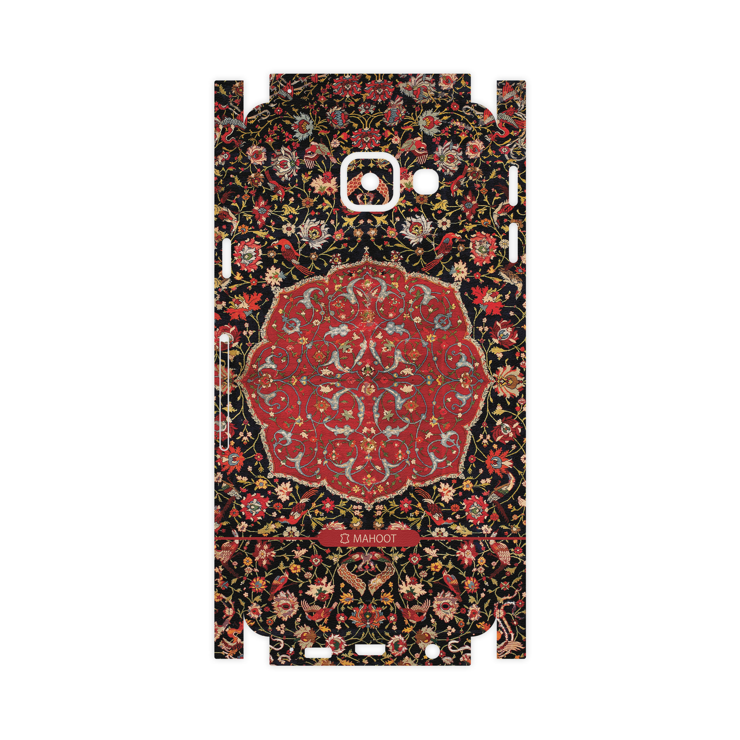 برچسب پوششی ماهوت مدل Persian-Carpet-Red-FullSkin مناسب برای گوشی موبایل سامسونگ Galaxy A3 2016