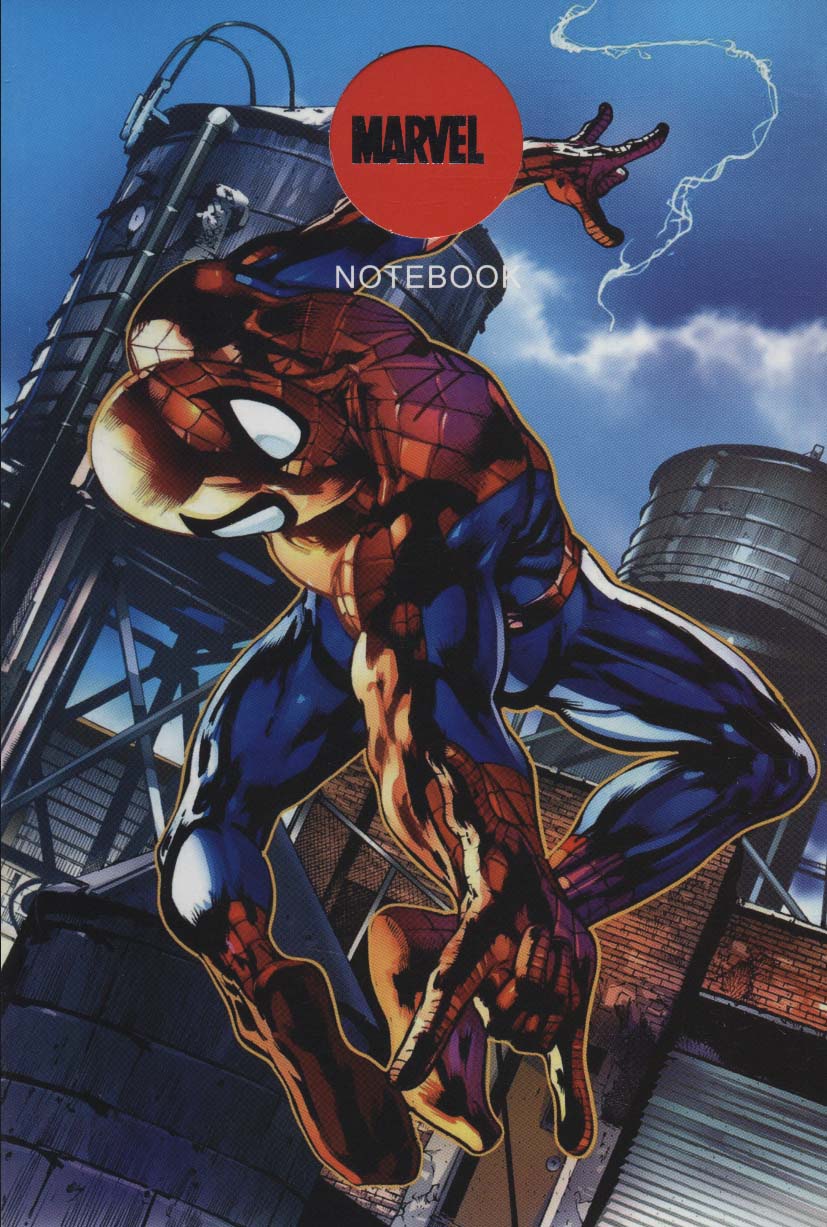 دفتر خط دار اسپایدرمن MARVEL (کد 143) - ناشربوک | خرید آنلاین کتاب