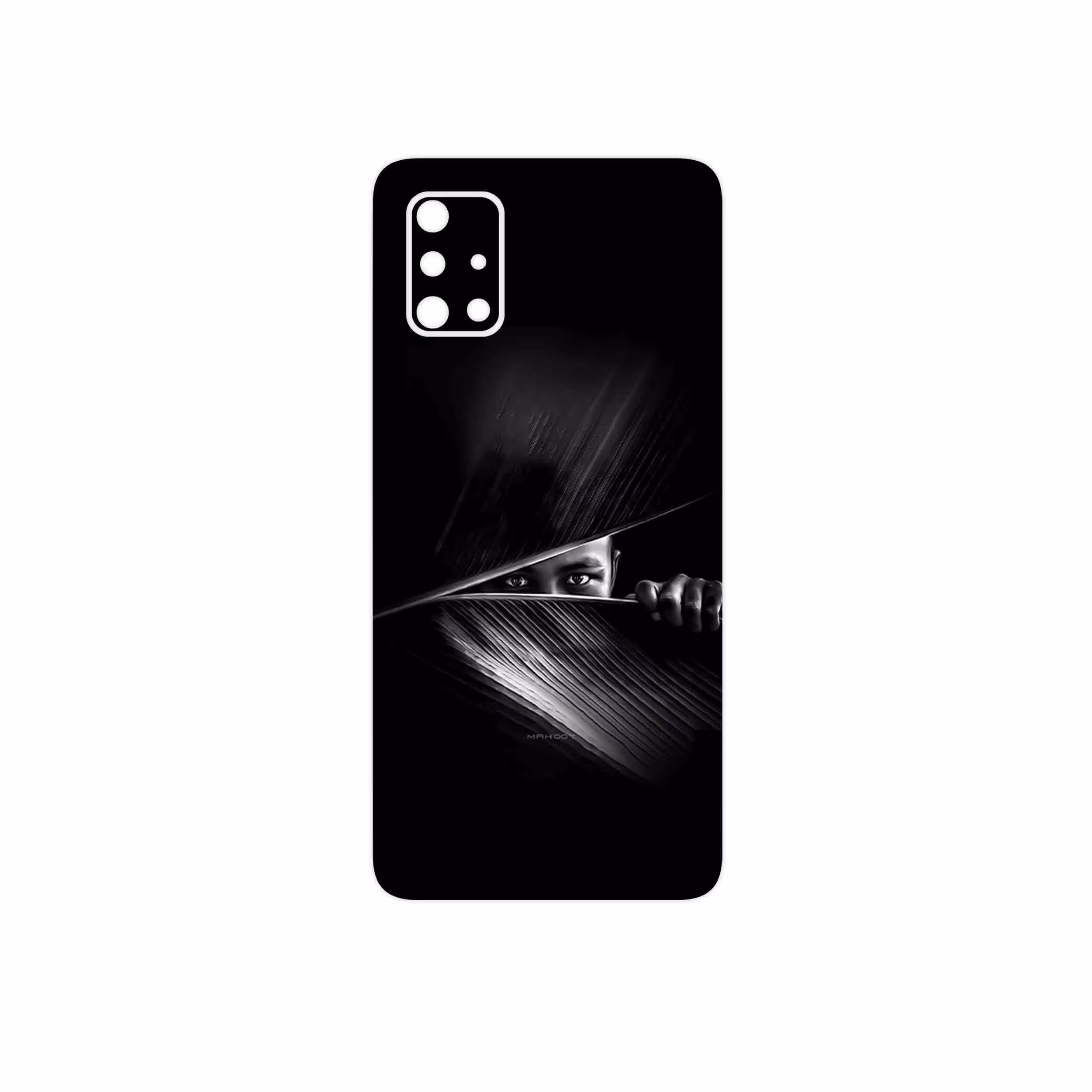 برچسب پوششی ماهوت مدل Black Portrait مناسب برای گوشی موبایل سامسونگ Galaxy A71 5G