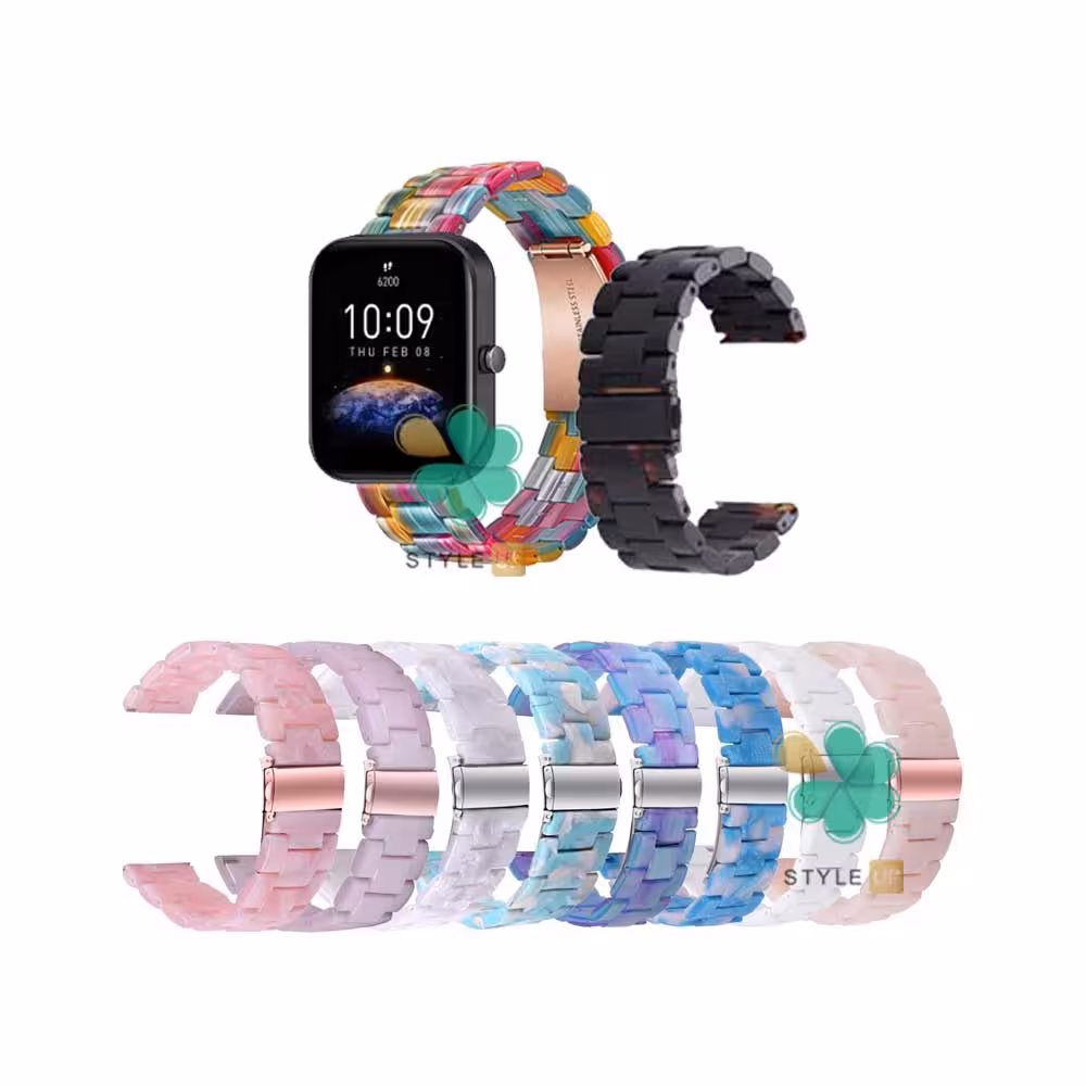 بند ساعت رزینی مناسب شیائومی Amazfit Bip 3